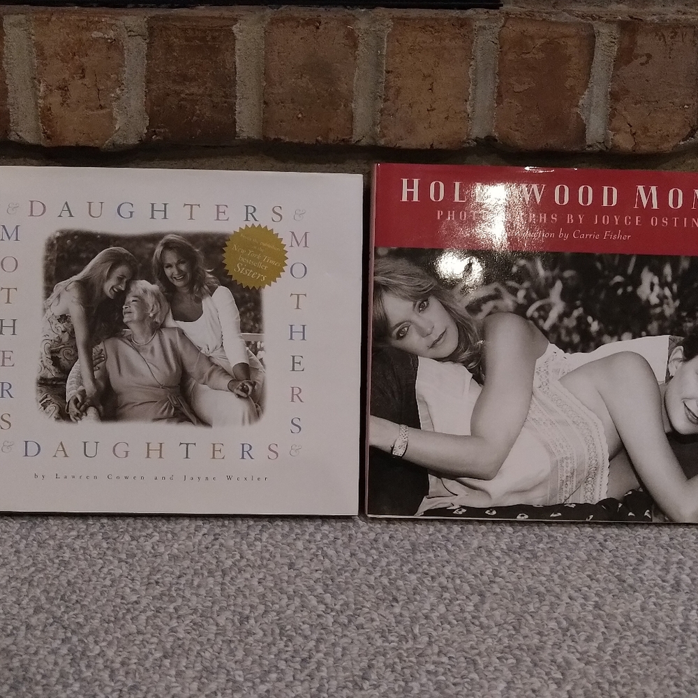 2 Mother and Daughter Photo Books (Hollywood Moms and Mothers and Daughters)
